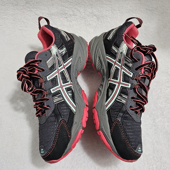 ASICS GEL-Venture 5 Trail Running Shoe - Women'sShop size 9 ref, black, green - Picture 3 of 7